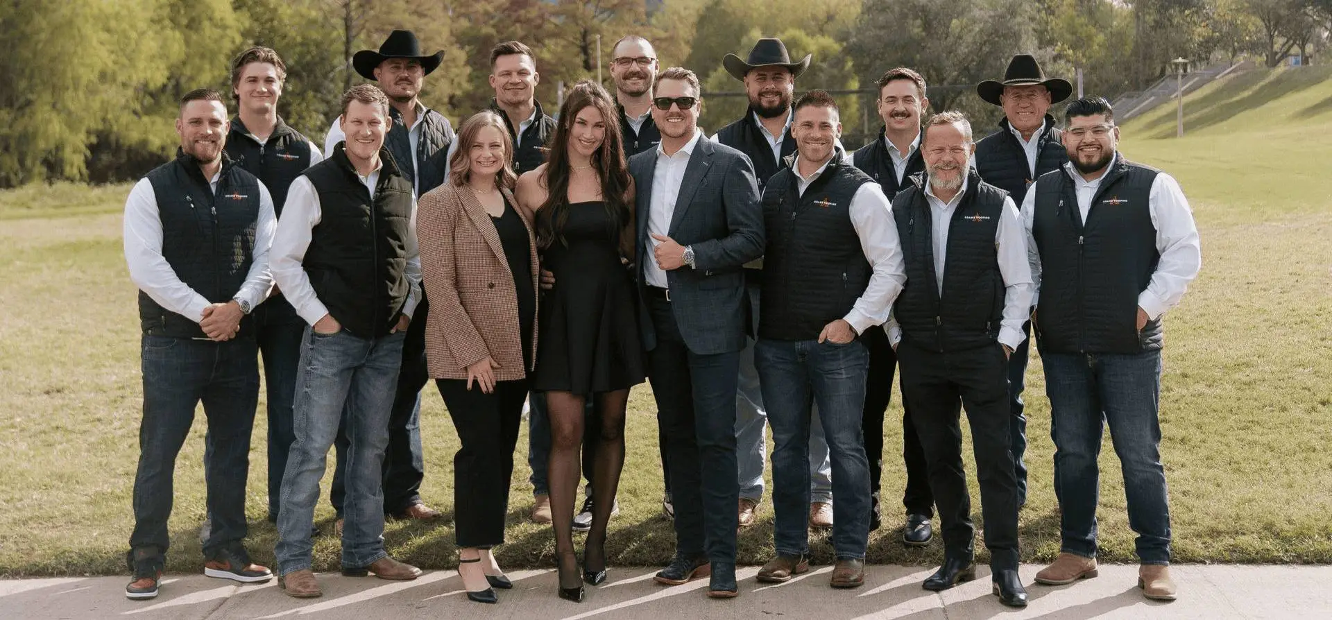 A team of Adams Roofing, LLC on Lawn